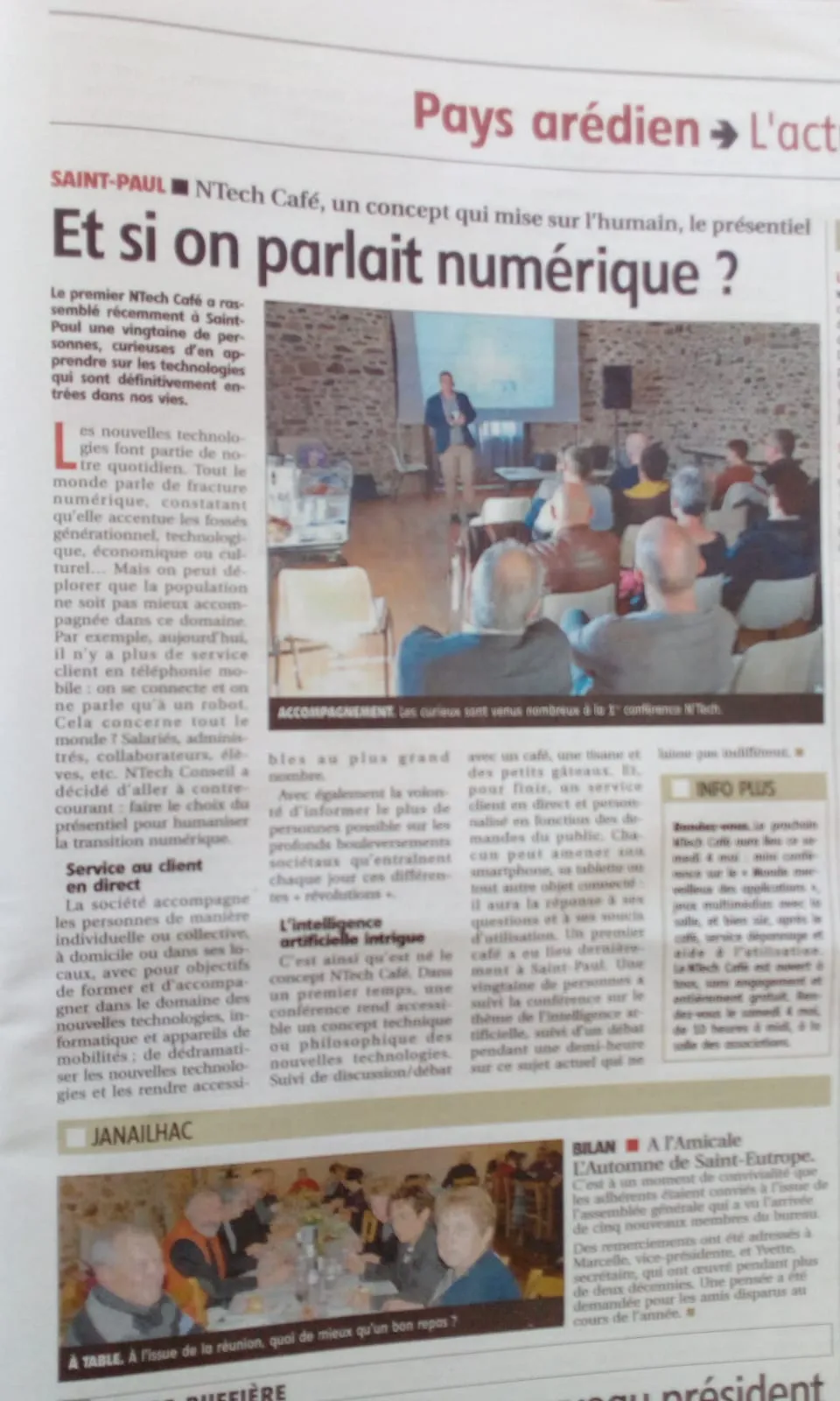 Article NTech Café